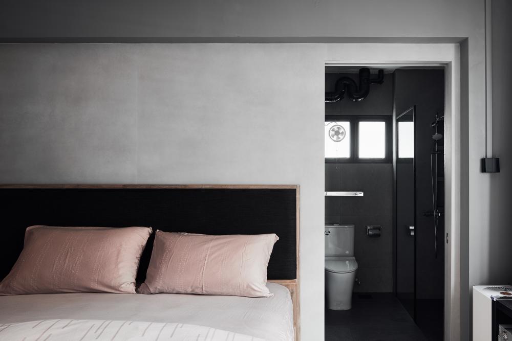 Modern Bedroom with Cove Lighting and Wardrobe