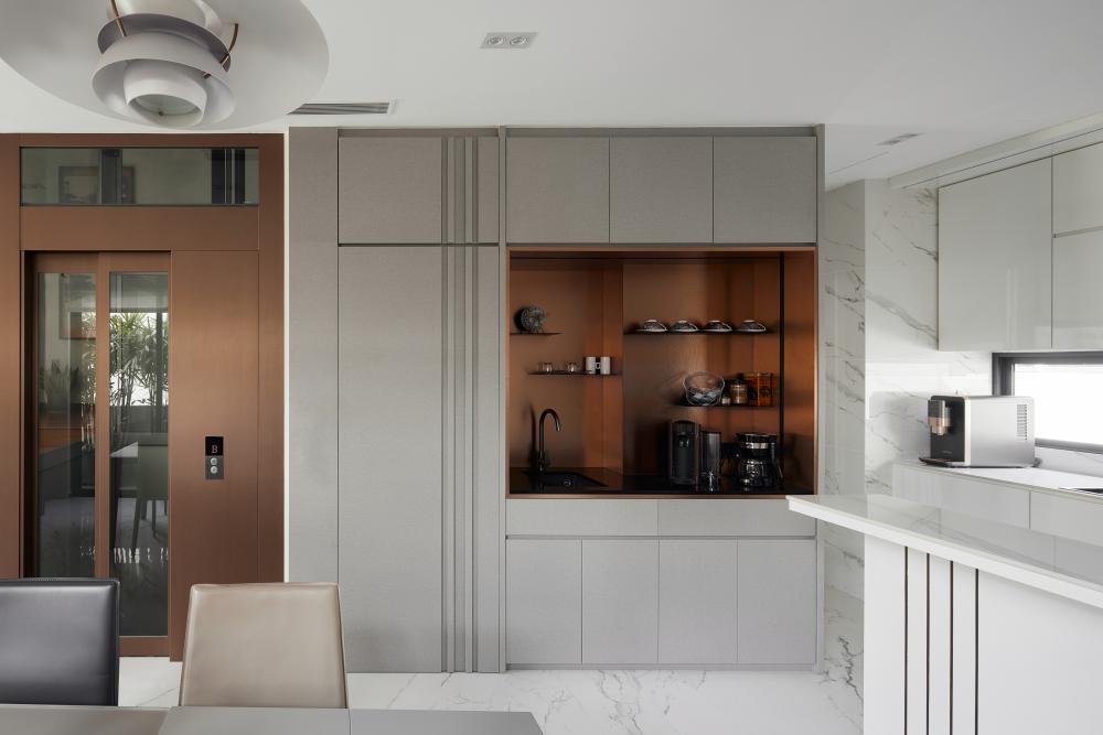 Asian Pantry with Drinkware and Cookware