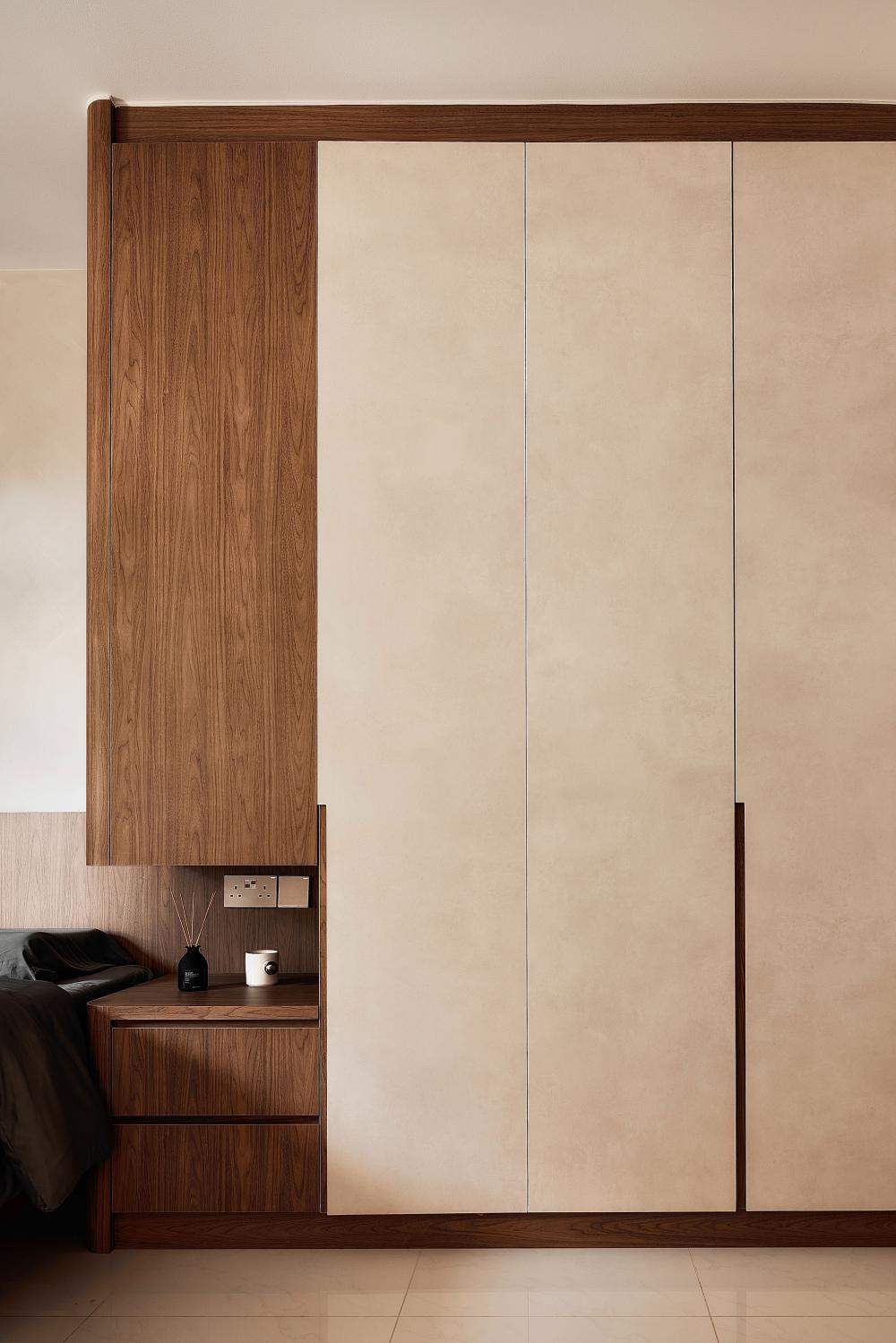 Modern Bedroom with Wardrobe and Day Bed