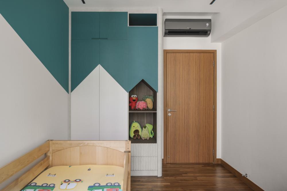 Modern Kids Room with Toys and Children's Storage