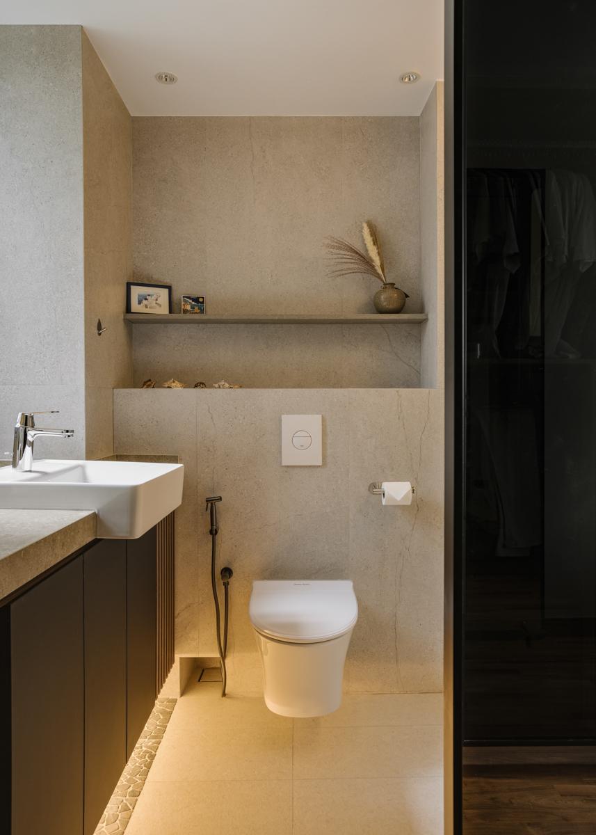 Modern Bathroom with Bathroom Storage and Bathroom Sinks