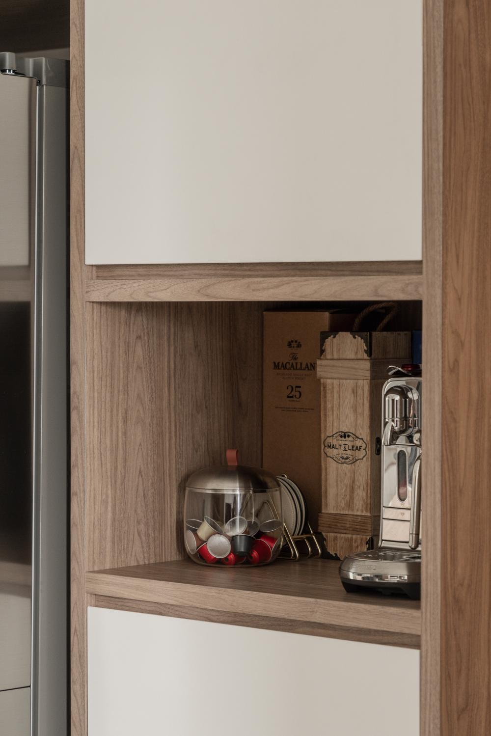 Modern Kitchen with Countertop and Cupboard