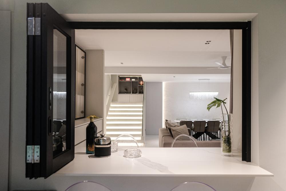 Modern Home Bar with Countertop and Bar Counter