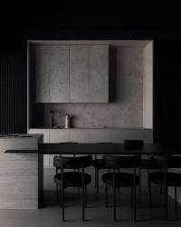Contemporary Kitchen at 61 Ubi Road 1