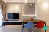 Modern New Condominium by T&T Design Artisan
