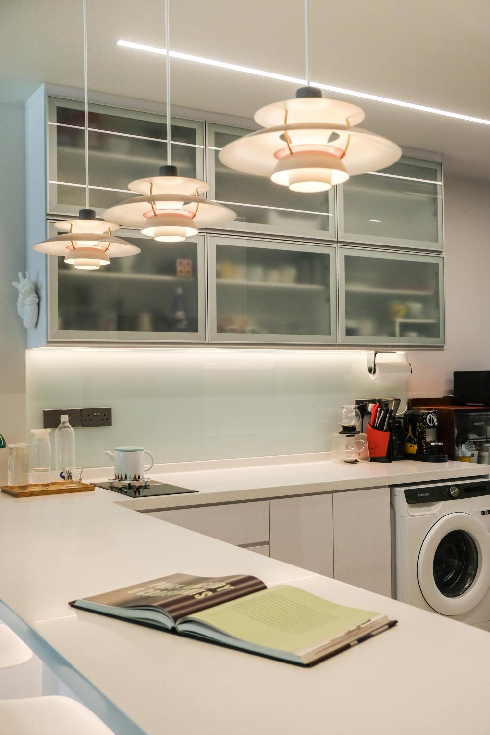 Modern Kitchen with Countertop and Cupboard