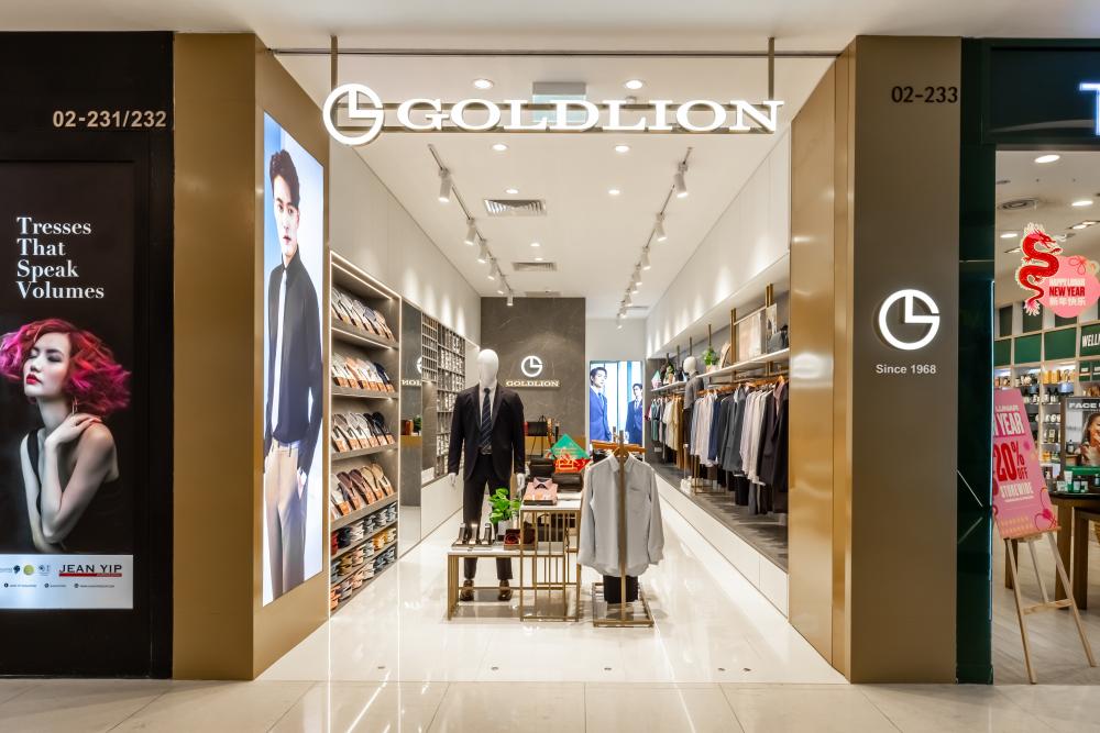 Modern Shopfront with Mirror and Downlights