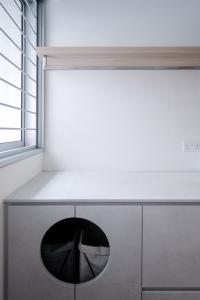 Minimalist Service Yard at Tampines North