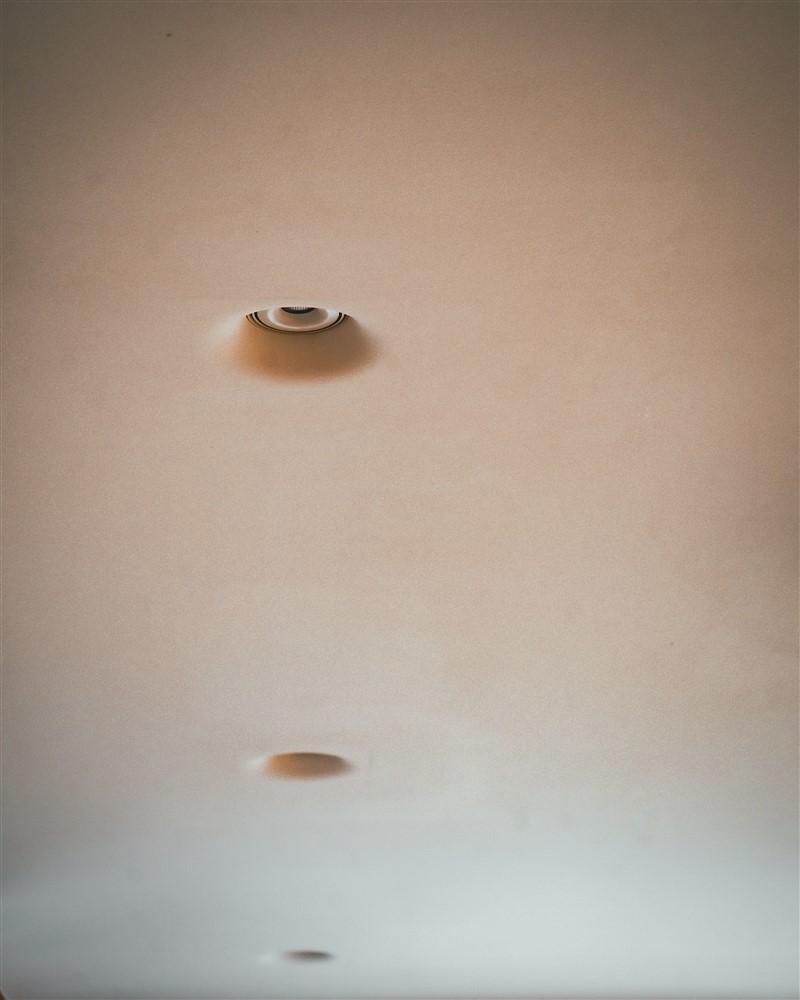 Contemporary Living Room with Drop Light and Drop Ceiling