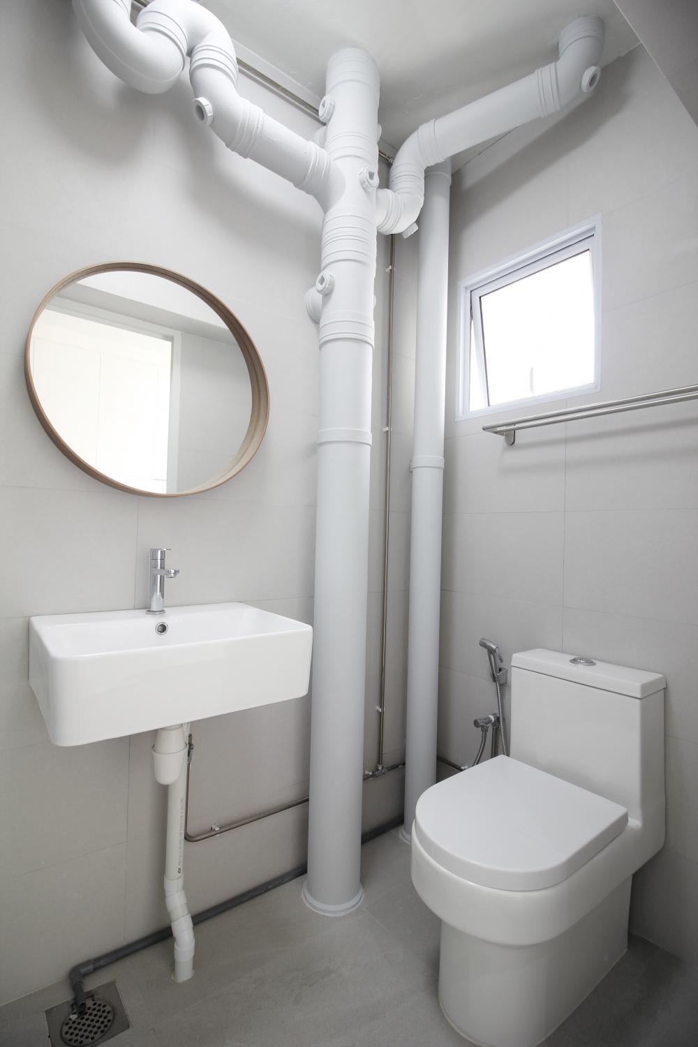 Contemporary Bathroom with Bathroom Sinks and Bathroom Accessories