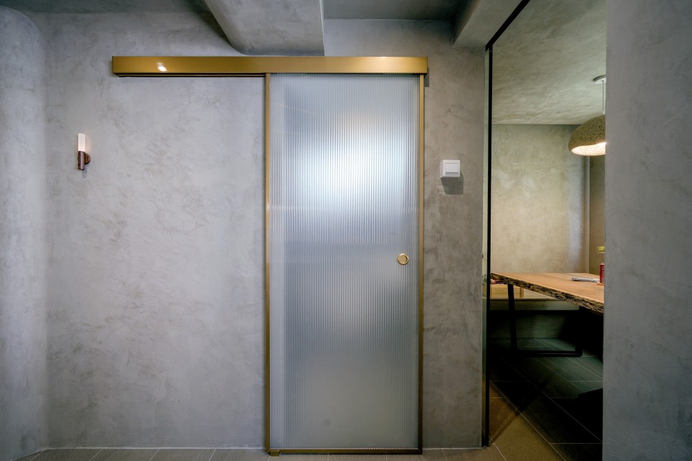 Scandinavian Hallway with Artwork and Paintings