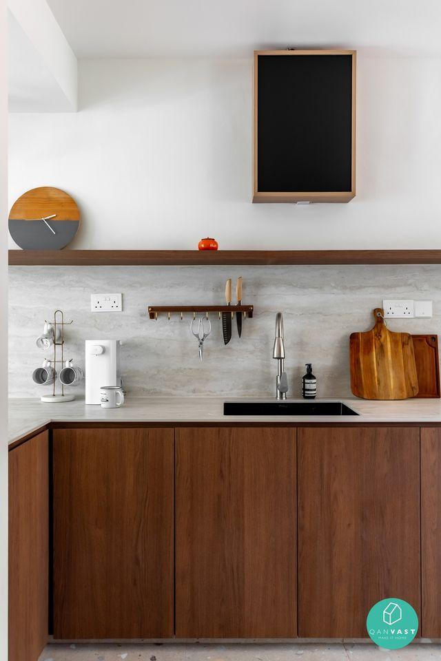 Transitional Kitchen with Kitchen Tap and Kitchen Cabinets