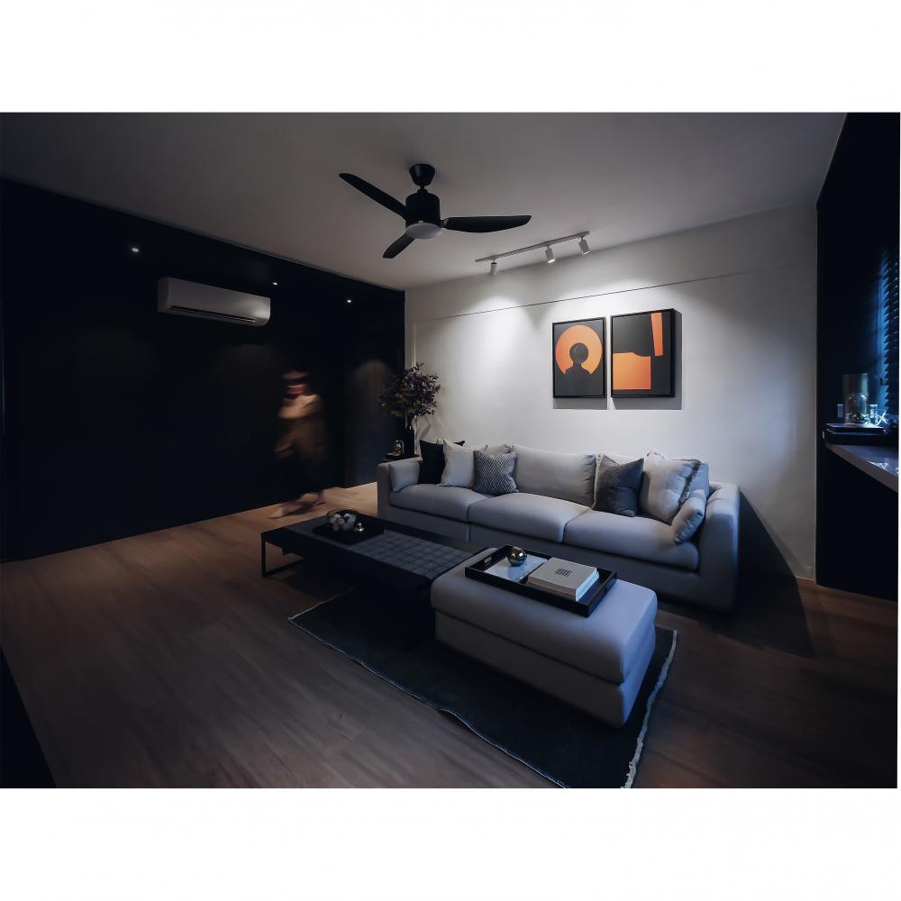 Minimalist Living Room with Sofa and 3 Seater Sofa
