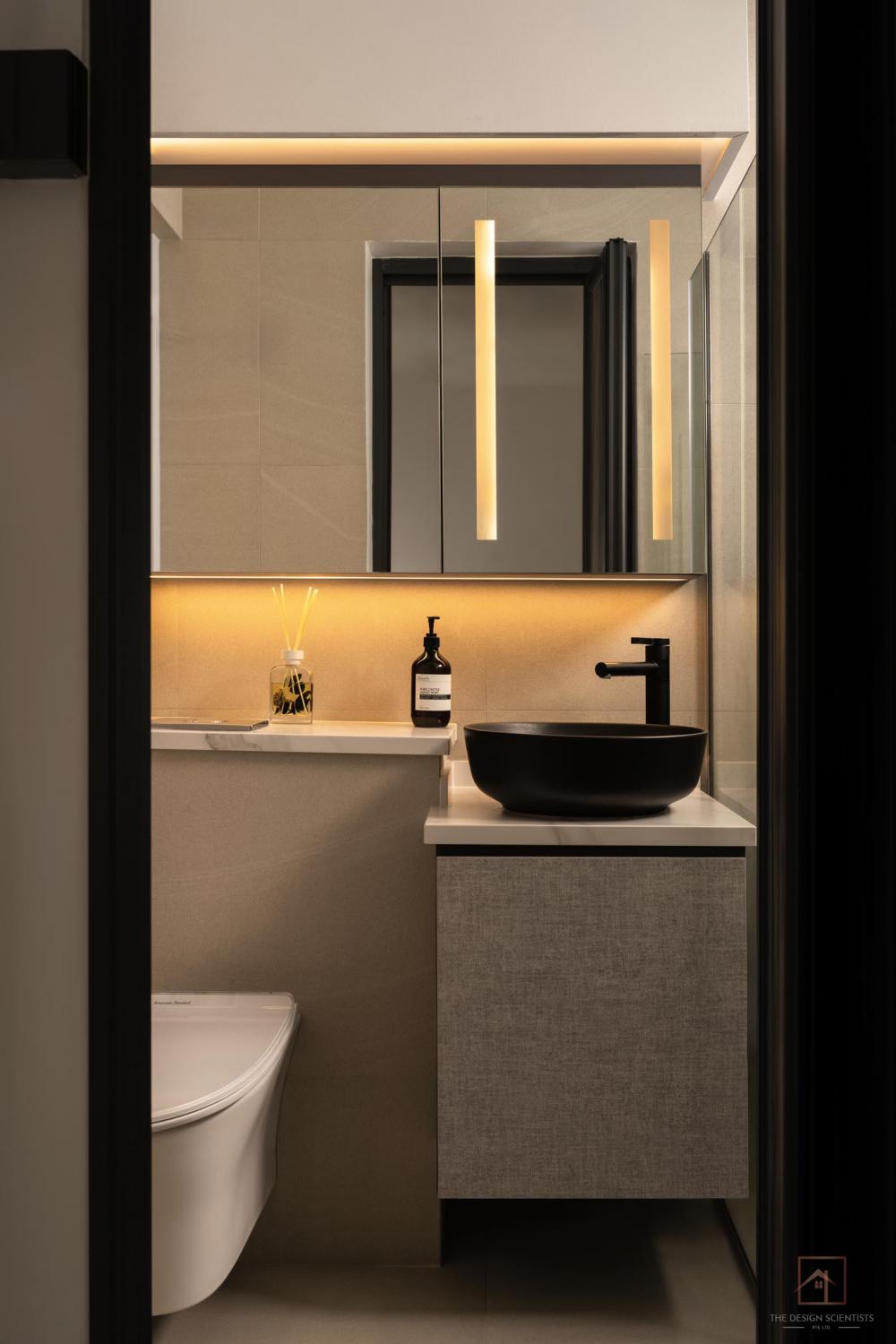 Contemporary Bathroom with Bathroom Sinks and Bathroom Accessories