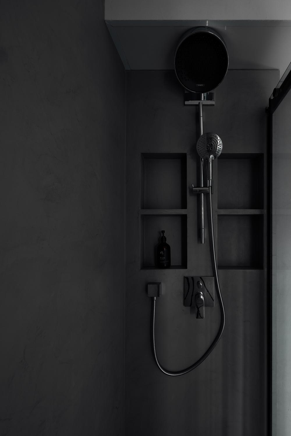Industrial Bathroom with Bathroom Storage and Bathroom Accessories