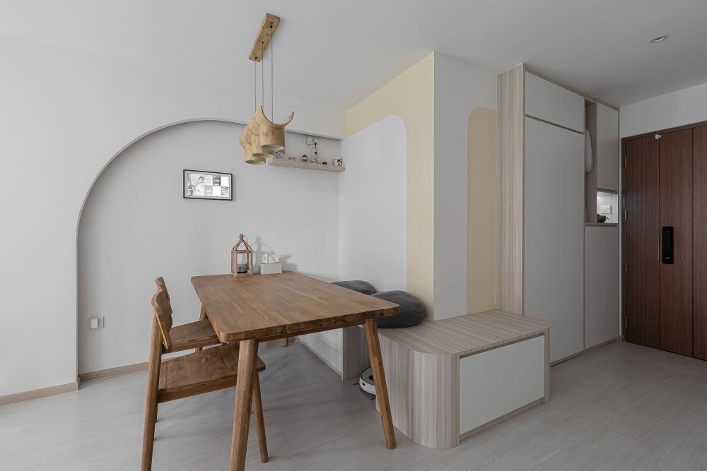 Scandinavian Living Room with Settee and Sofa