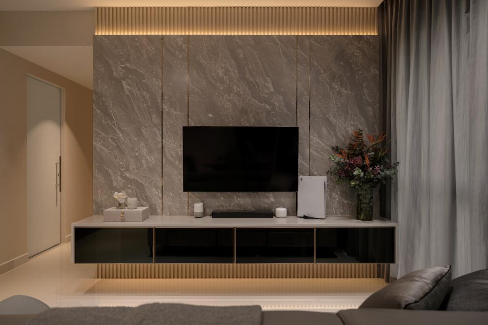 Modern Dining Room with Dining Table and Dining Chairs