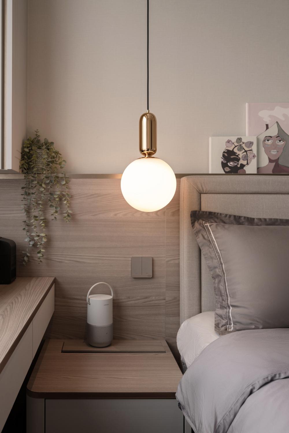 Modern Kids Room with Built-in Bed and Toys