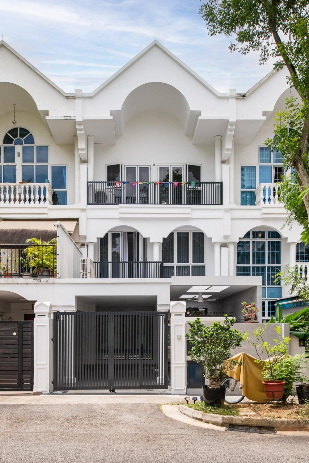 Contemporary Entryway with Doors and Wood Doors