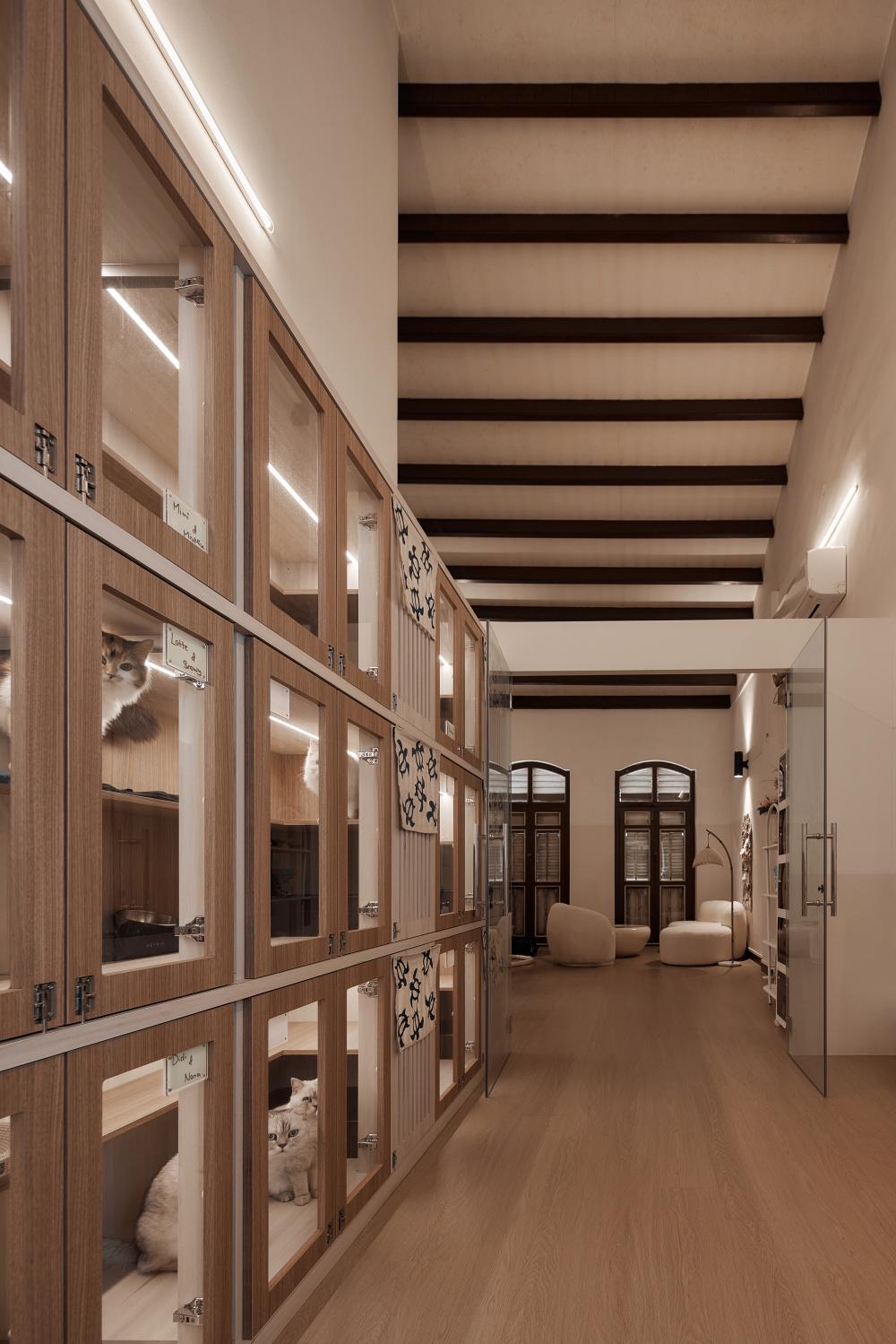 Scandinavian Retail with Wall Shelves and Shelving Units