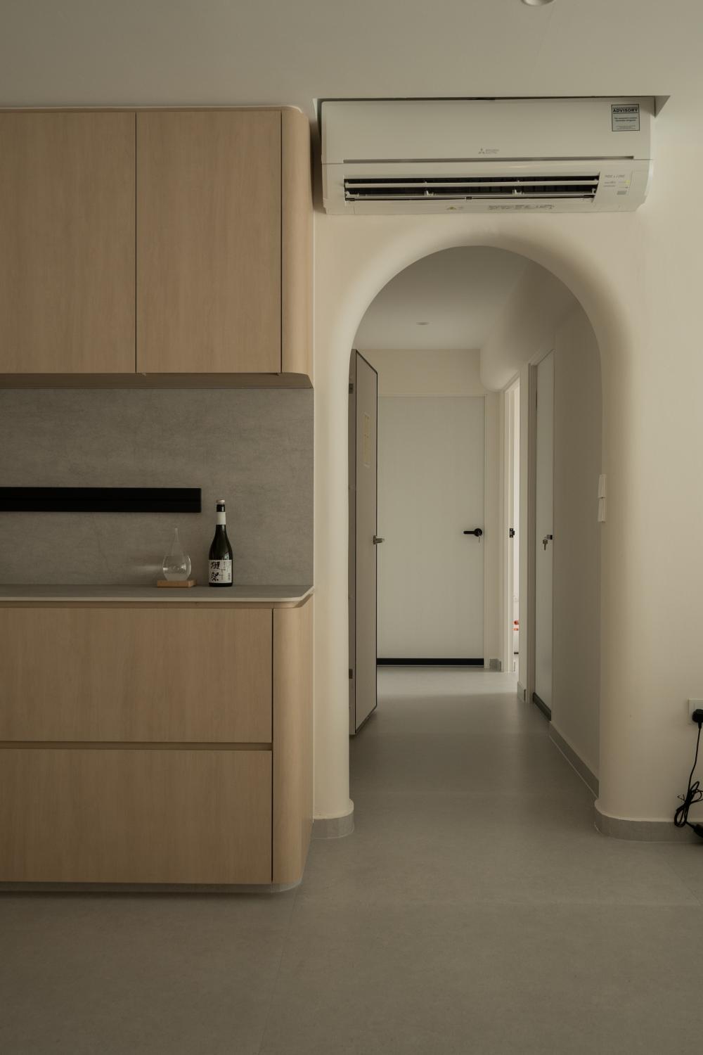 Modern Pantry with Tableware and Drinkware