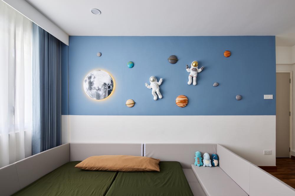 Scandinavian Kids Room with Toys and Children's Furniture