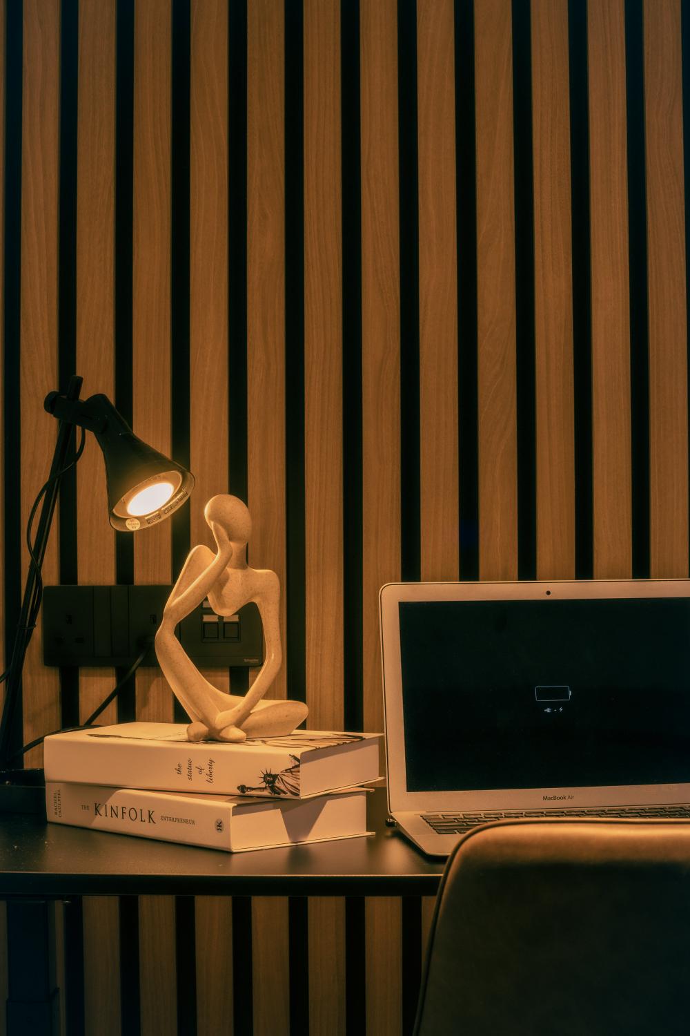 Modern Bedroom with Lighting and Lamps