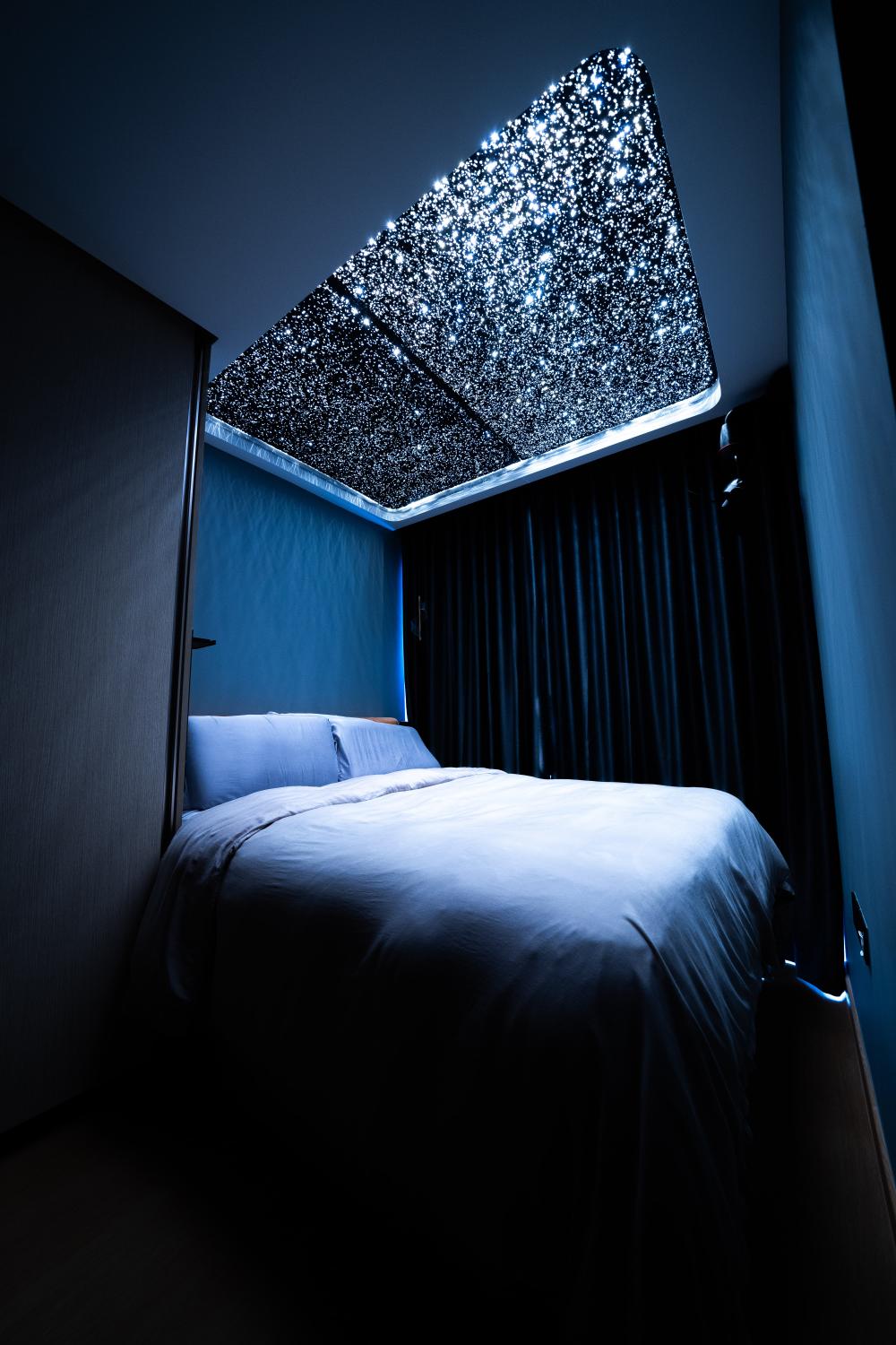 Modern Bedroom with Queen Bed and Day Bed