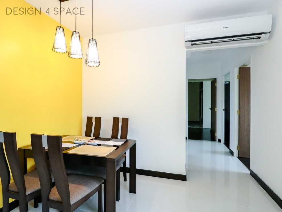 Modern Dining Room with Dining Table and Dining Chairs
