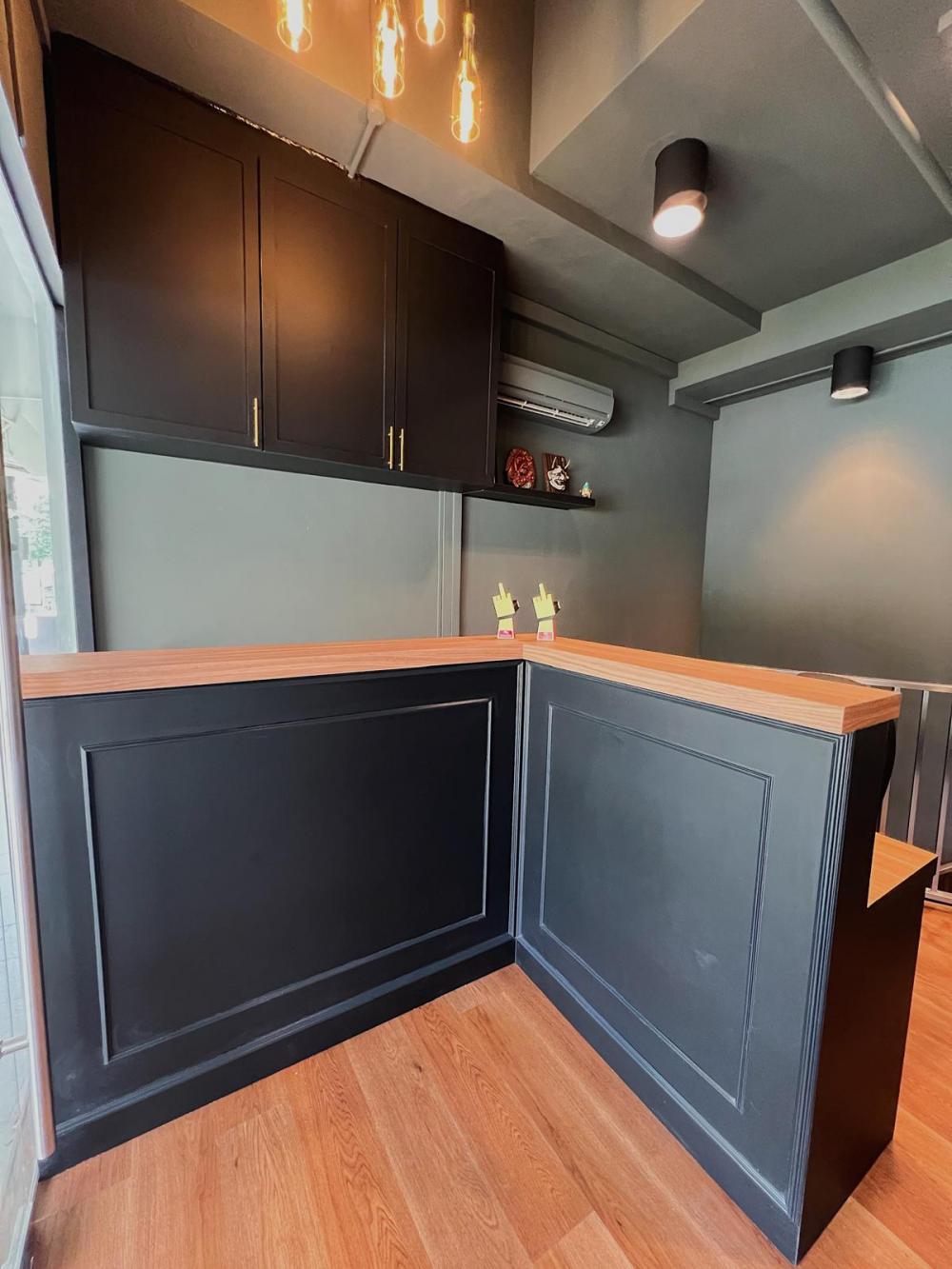 Industrial Workstation with Desk and Desk Chairs