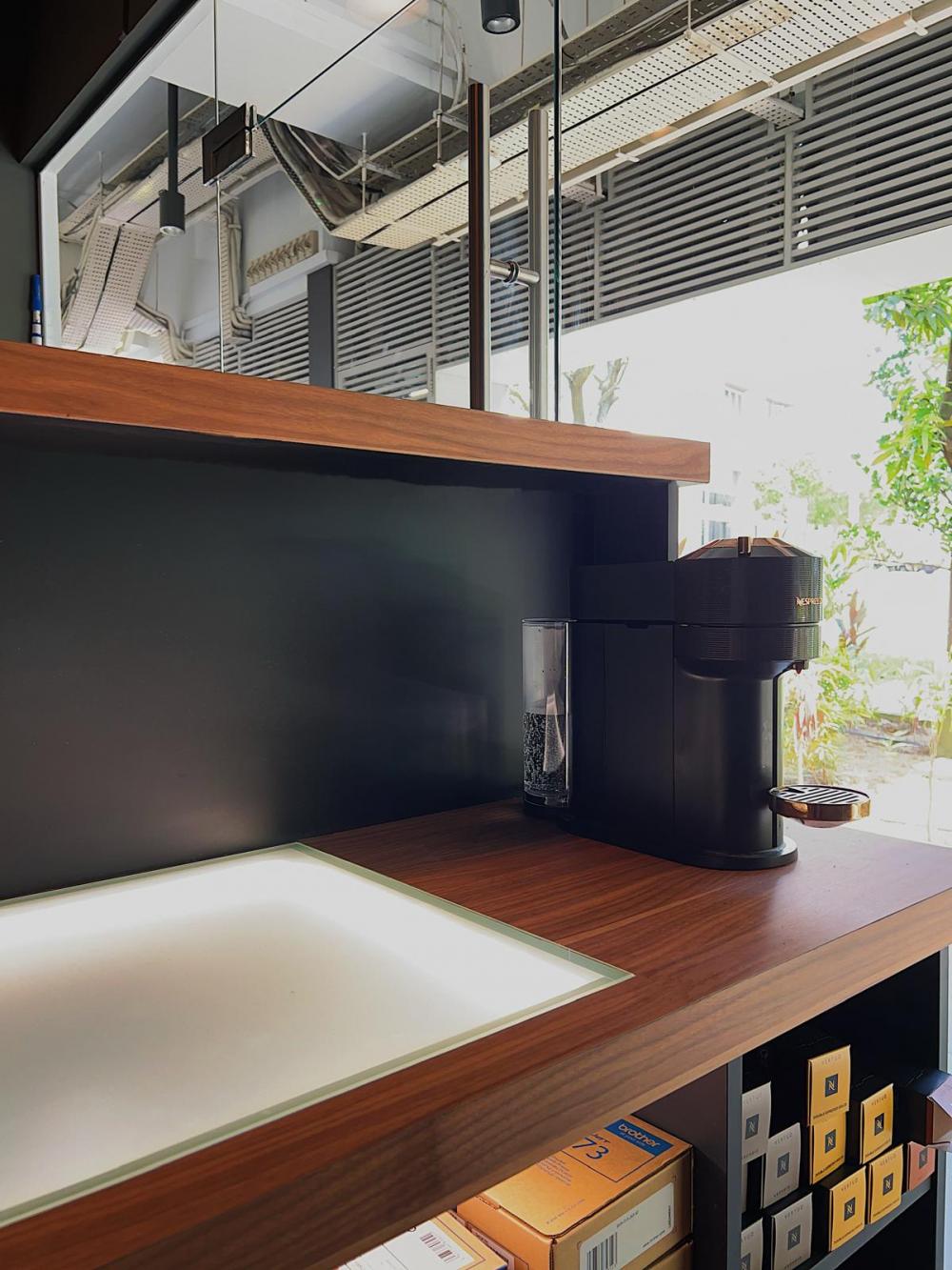 Industrial Workstation with Desk and Storage Cabinets