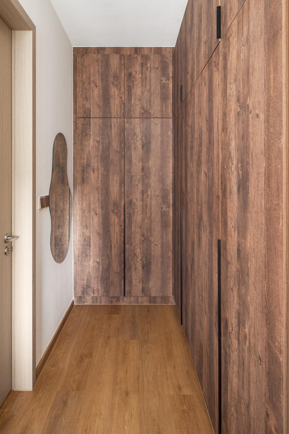 Country Bedroom with Wardrobe and Sliding Wardrobe