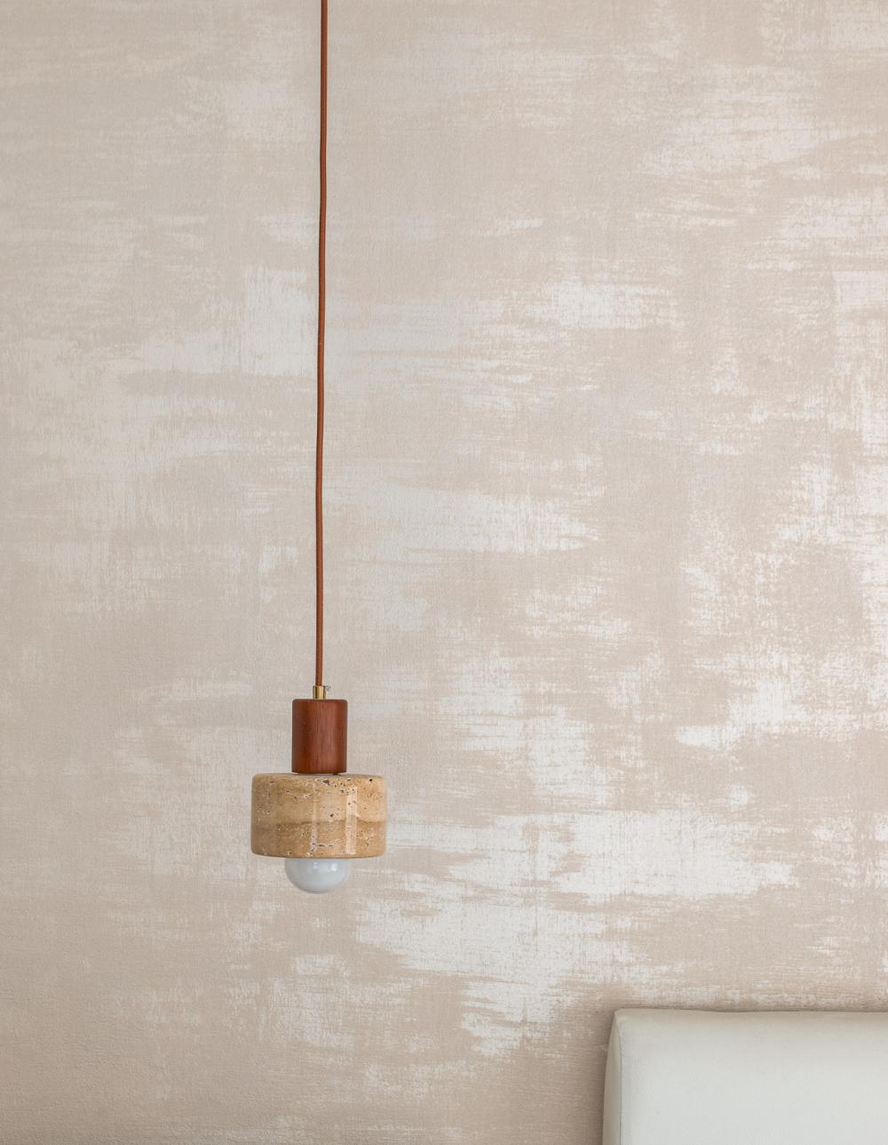 Country Study with Wall Shelves and Lighting