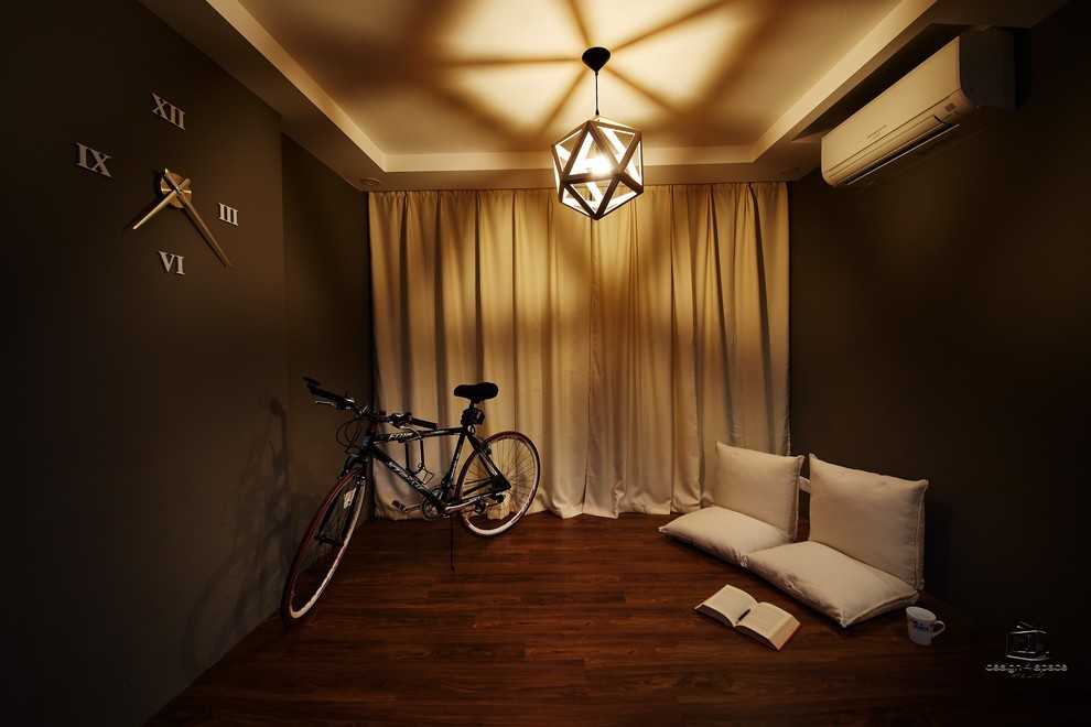 Vintage Hallway with Bookshelf and Artwork