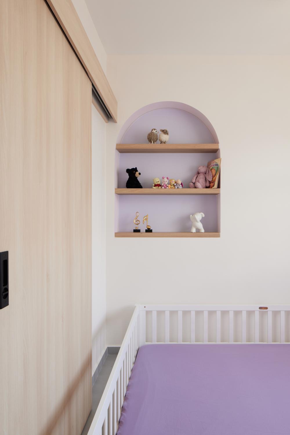 Asian Kids Room with Toys and Children's Beds