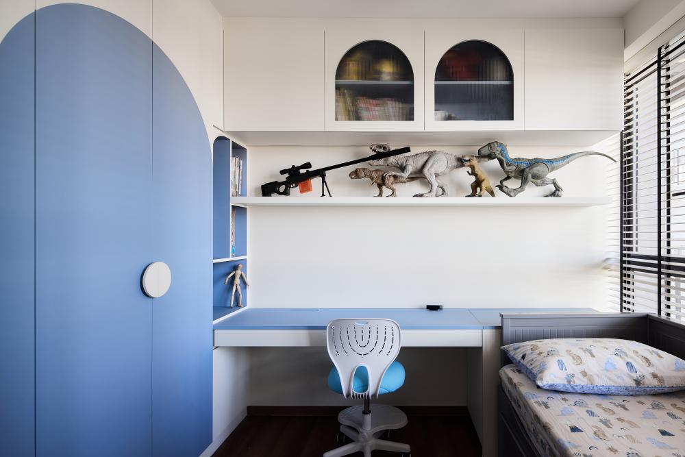 Modern Kids Room with Toys and Children's Storage