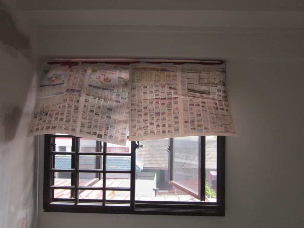 Asian Bedroom with Blinds and Venetian Blinds