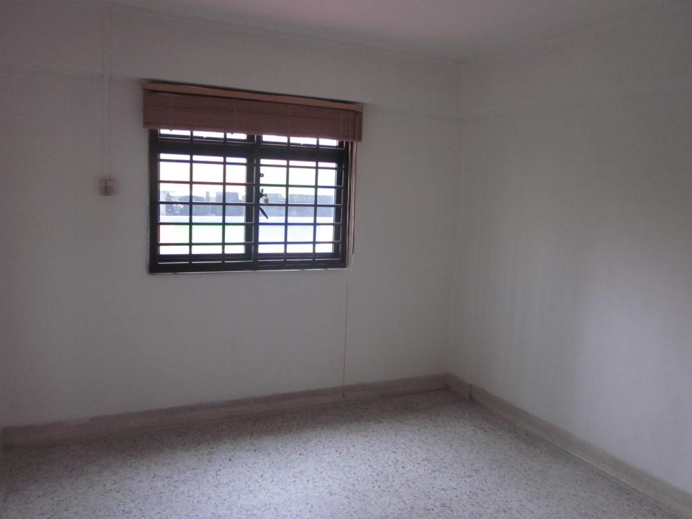 Asian Bedroom with Built-in Bed and Roller Blinds