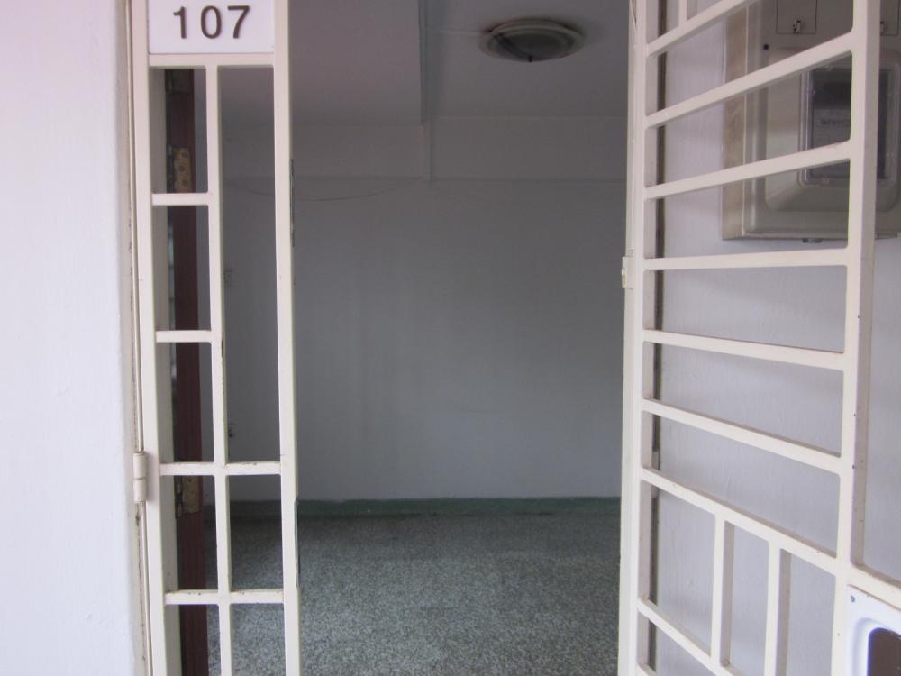 Asian Entryway with Mirror and Wall Mirror
