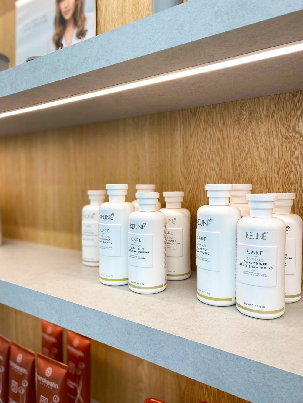 Minimalist Retail with Storage Cabinets and Wall Shelves