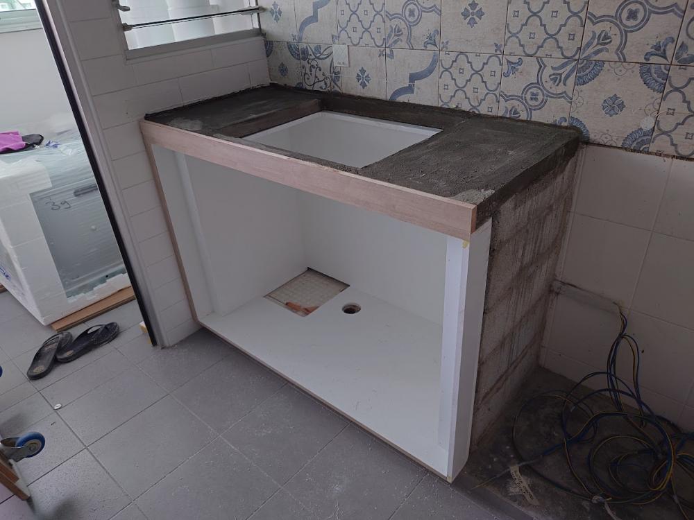 Scandinavian Kitchen with Cupboard and Kitchen Backsplash