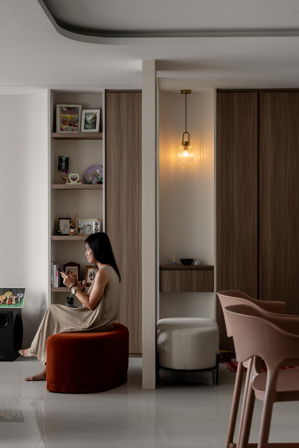 Modern Living Room with Settee and Sofa