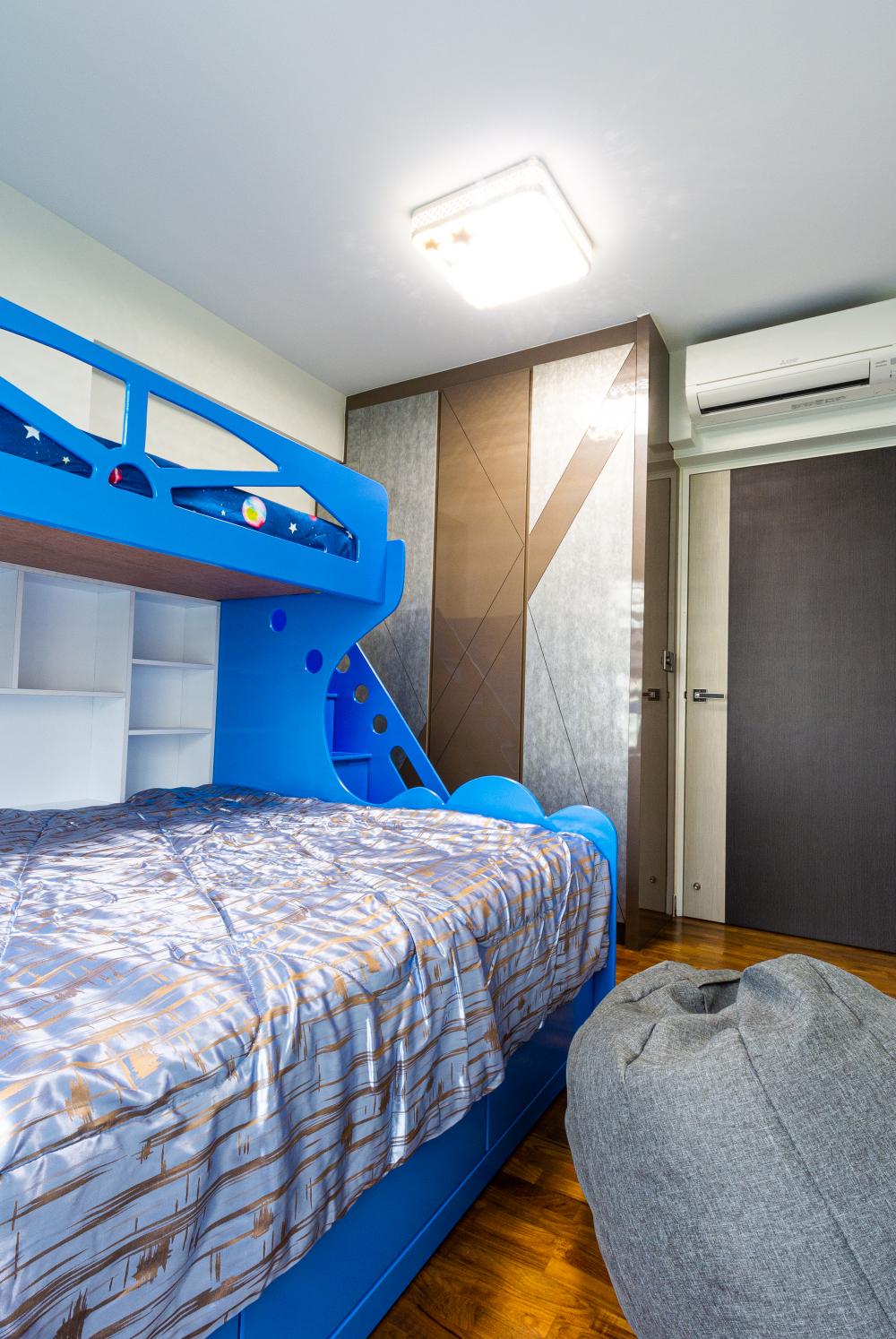 Asian Kids Room with Children's Storage and Children's Furniture