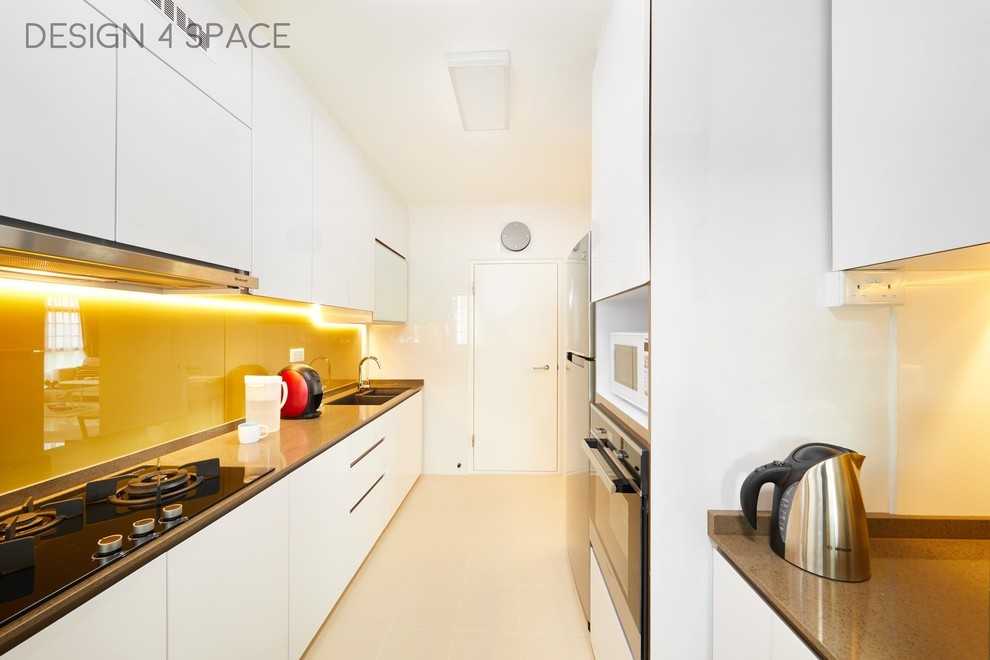 Modern Kitchen with Kitchen Window and Kitchen Island