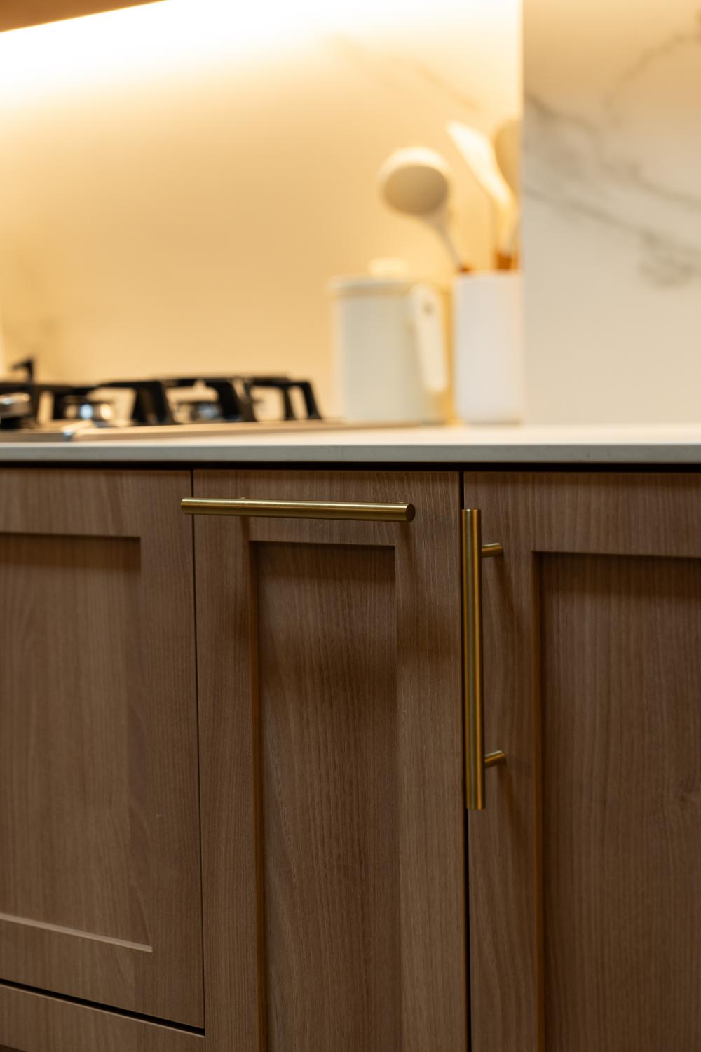 Scandinavian Kitchen with Kitchen Accessories and Kitchen Cabinets