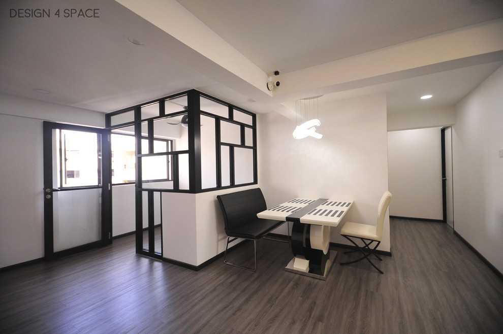 Modern Dining Room with Lighting and Lamps