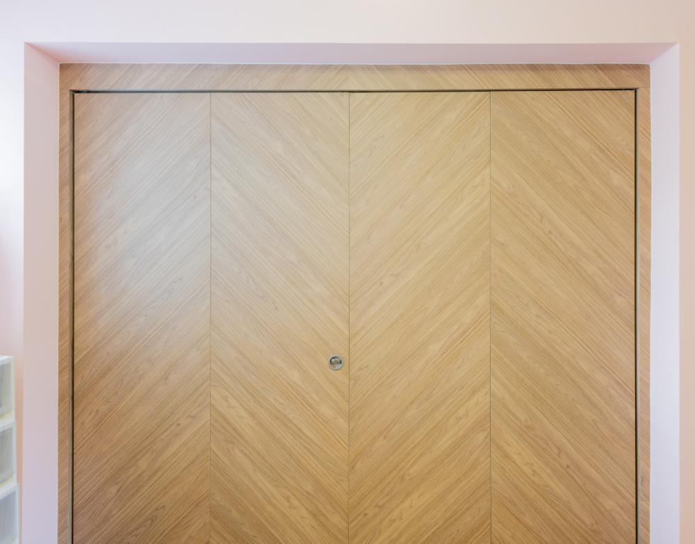 Contemporary Bedroom with Wardrobe and Sliding Wardrobe
