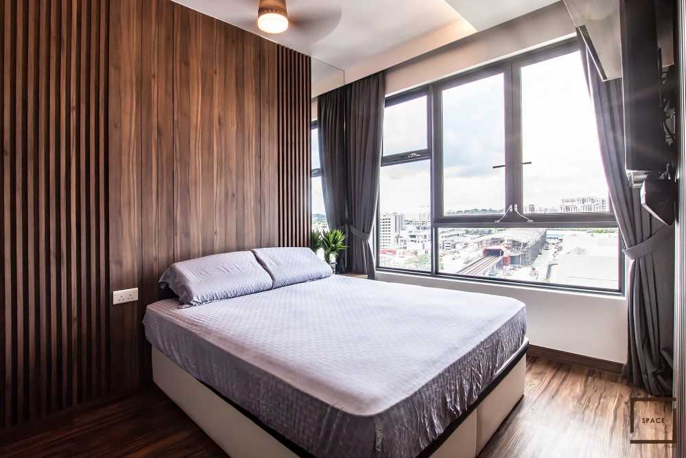 Scandinavian Bedroom with Wardrobe and Sliding Wardrobe