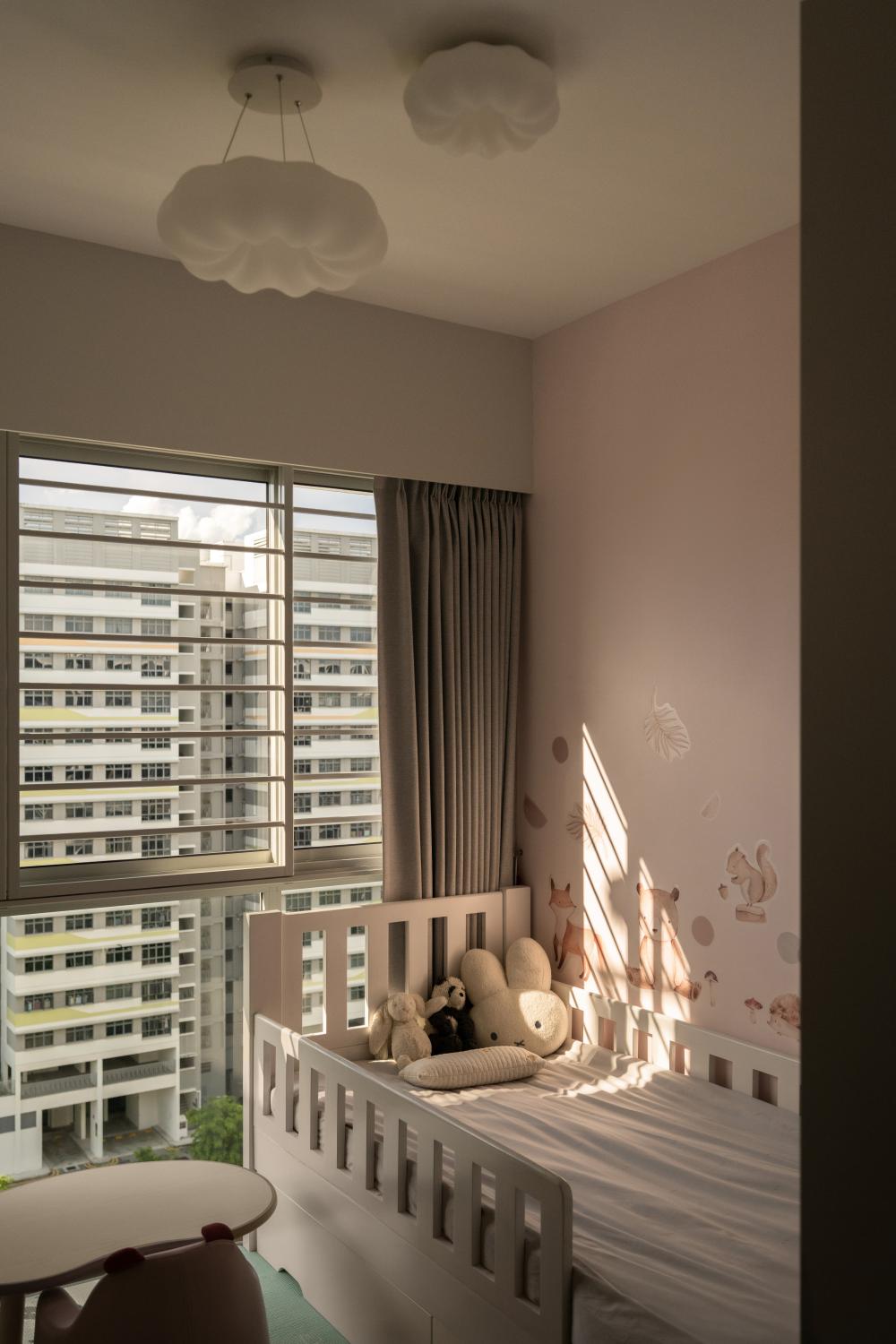 Modern Kids Room with Toys and Children's Storage