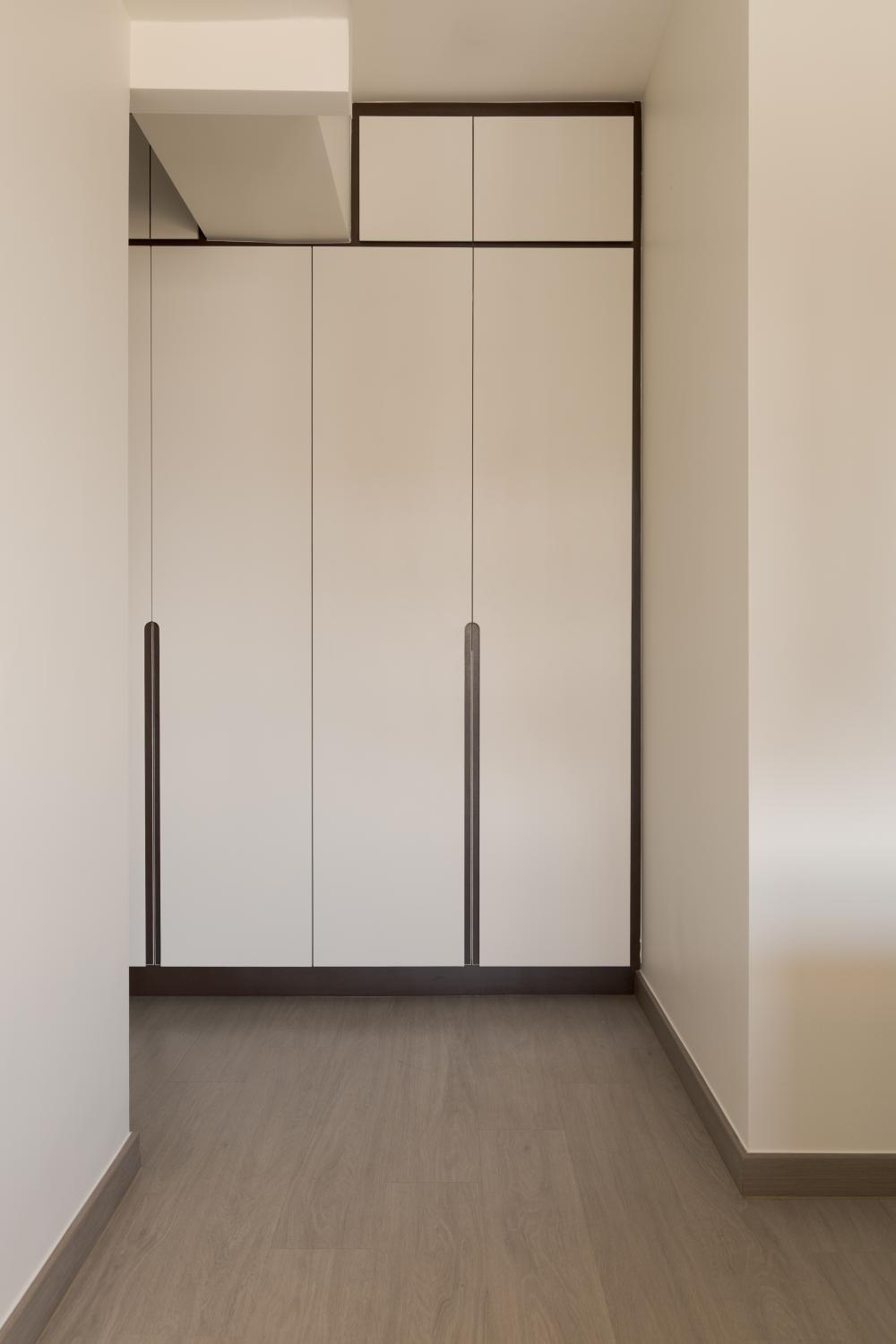 Modern Walk-in Wardrobe with Wardrobe and Clothes Storage